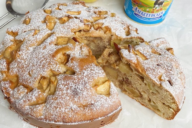 Apple Pie with Condensed Milk