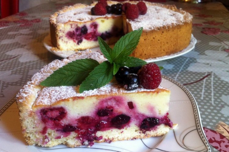 Pour-Over Berry Pie