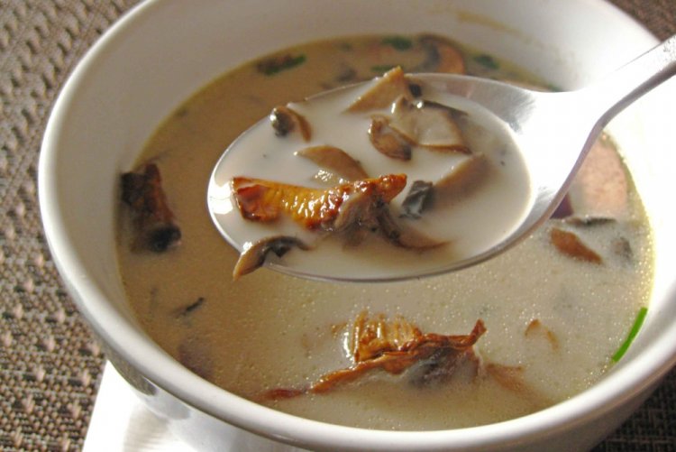 Gruzdyanka with Salted Milk Caps and Sour Cream