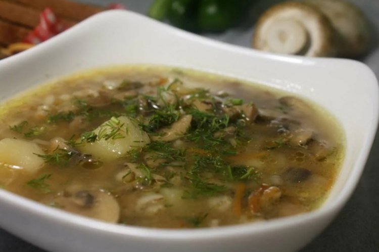 Quick Gruzdyanka with Rice