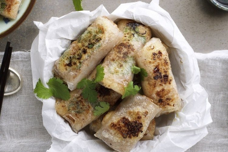 Rice Paper Pockets with Potatoes