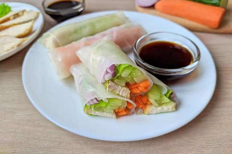 Chicken Spring Rolls