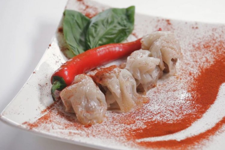 Meatballs in Rice Paper