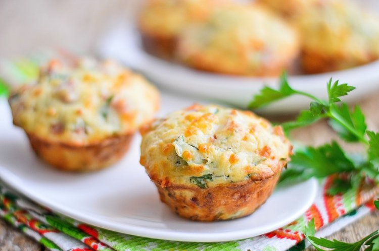 Sausage and Cheese Muffins