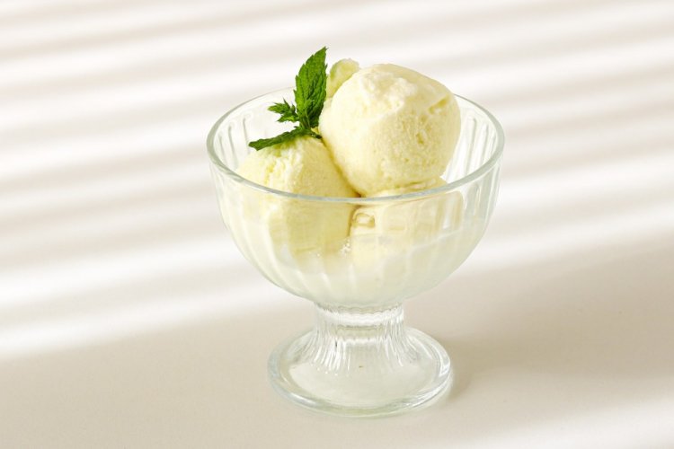 Helado de leche condensada