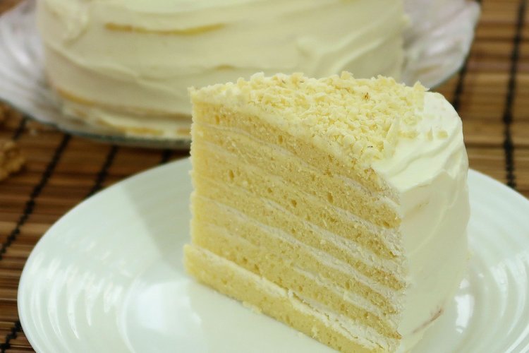 Tarta «Leche de niña» con leche condensada