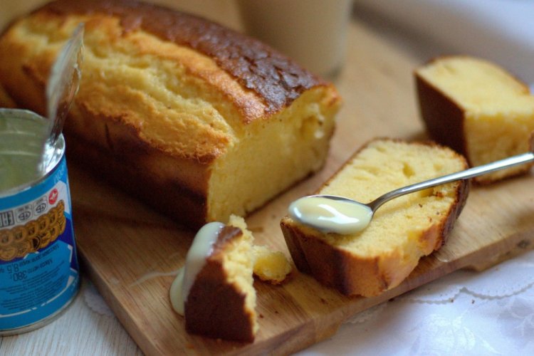 Bizcocho de leche condensada