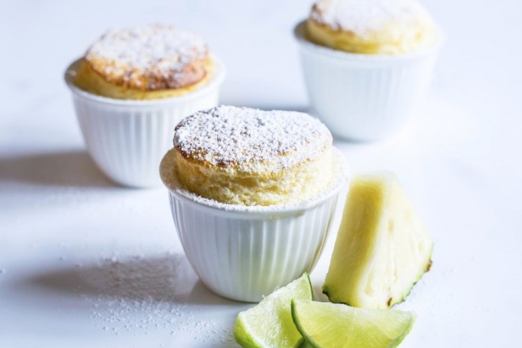 Coconut Flour Soufflé