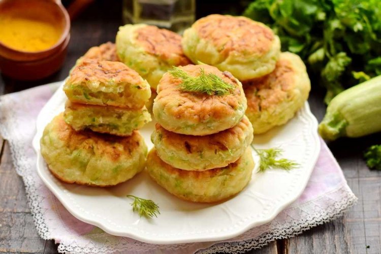 Kefir Zucchini Fritters