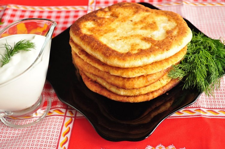 Kefir Cheese Flatbreads