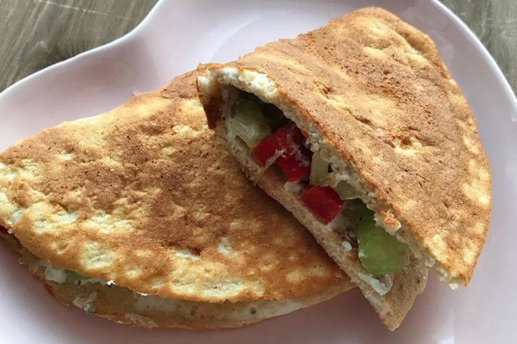 Vegetable Filling for Oat Pancakes