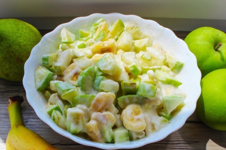 Fruit Salad with Tofu