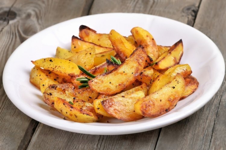 Patatas asadas con especias