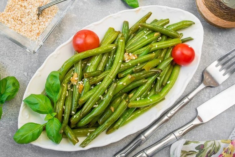 Judías verdes salteadas