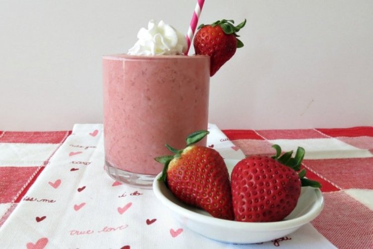 Strawberry Frappe