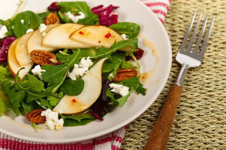 Pear and Feta Salad