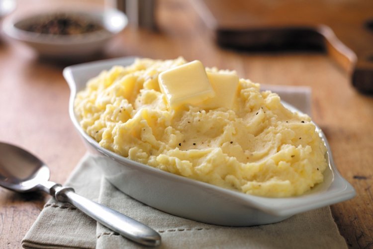 Mashed Potatoes with Egg and Mustard