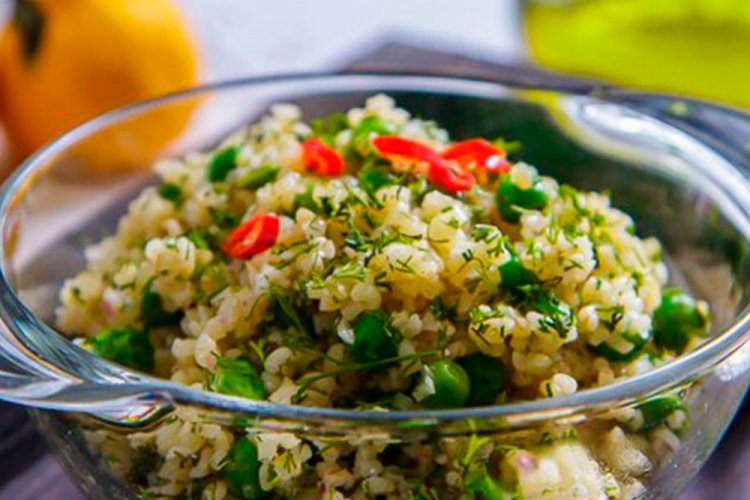 Bulgur with Soy Sauce