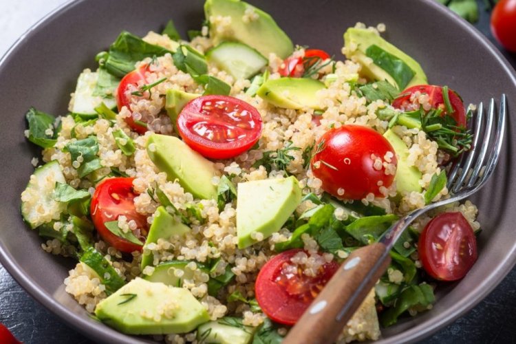 Quinoa with Tomatoes