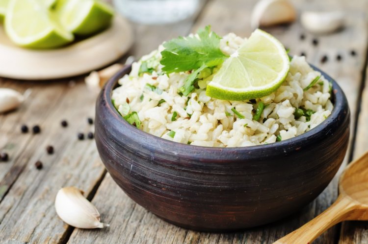 Rice with Lime and Cilantro