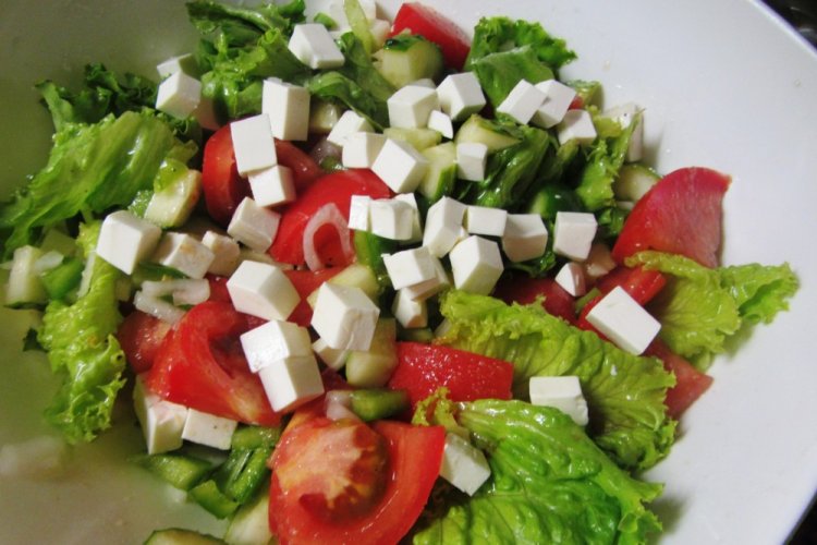 Shopska Salad with Feta
