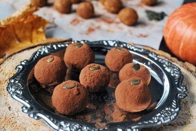 Bombones saludables de calabaza