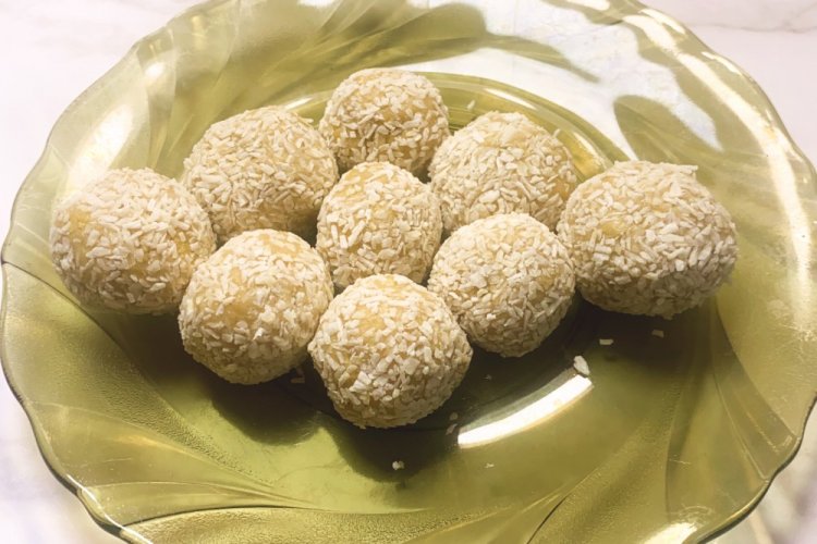 Bombones saludables de plátano