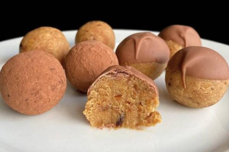 Bombones saludables de jengibre