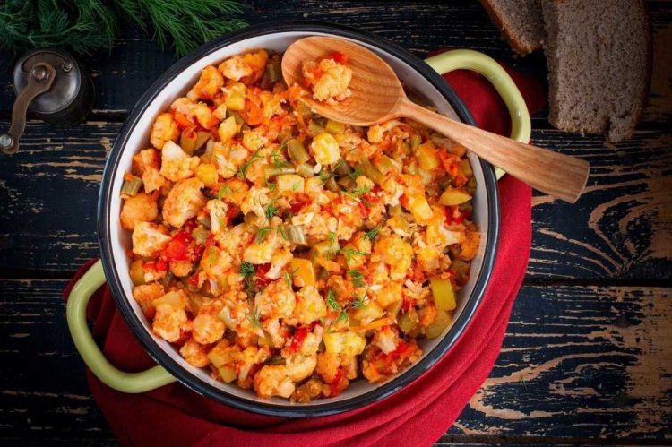 Ragout with Cauliflower