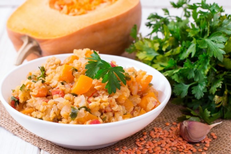Braised Lentils