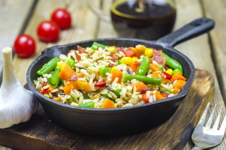 Rice with Vegetables