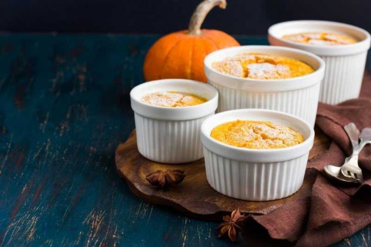 Chicken Soufflé with Pumpkin
