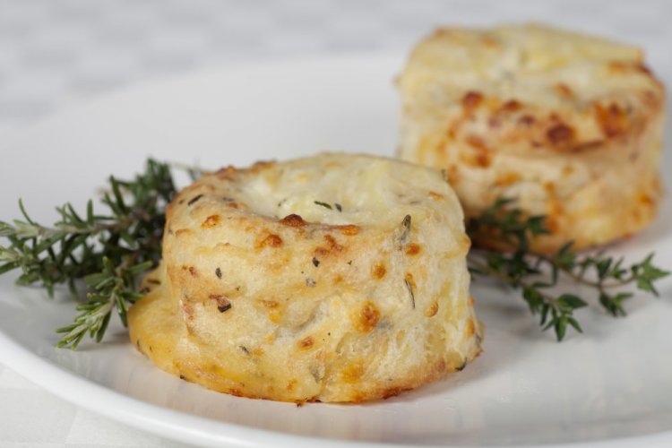 Chicken Soufflé with Bread
