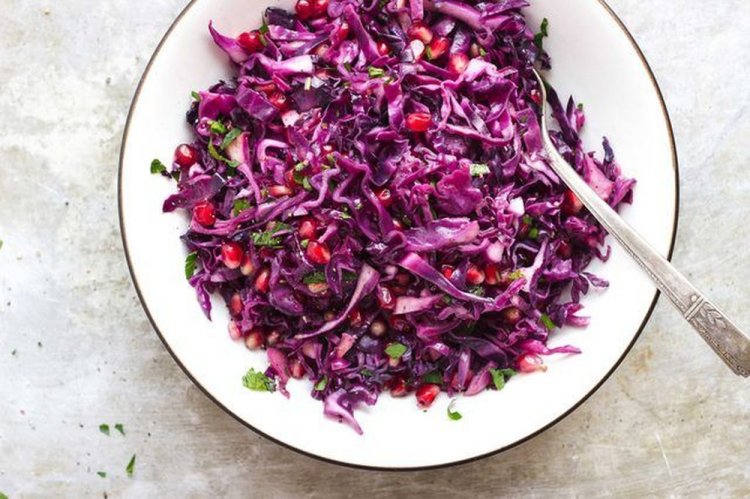 Pomegranate and Nut Salad