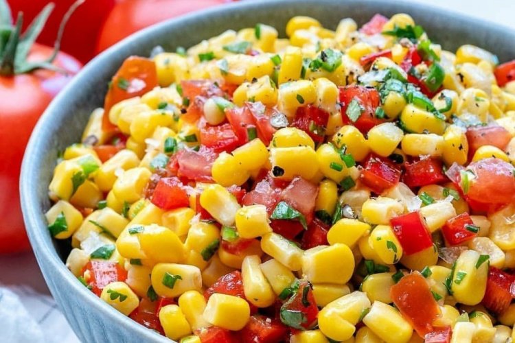 Orange and Corn Salad