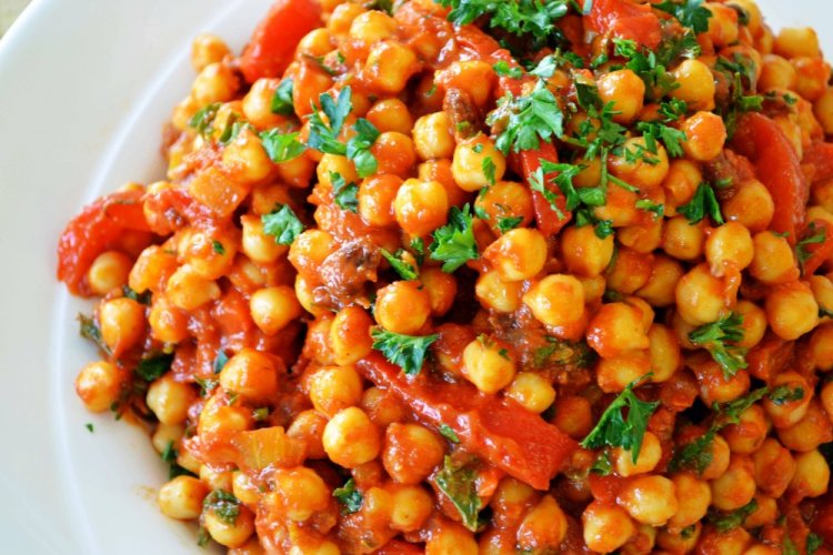 Chickpeas with Vegetables
