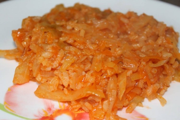 Rice with Cabbage