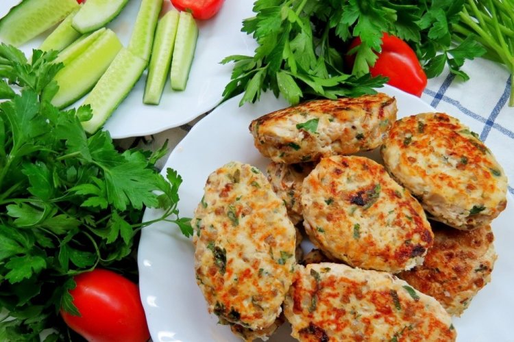 Grechaniki con espinacas
