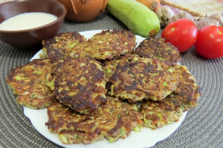Grechaniki con calabacín