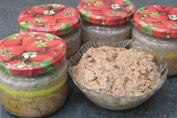 Pork Liver Pâté for Winter Storage