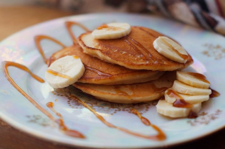 Tortitas de plátano sin huevo