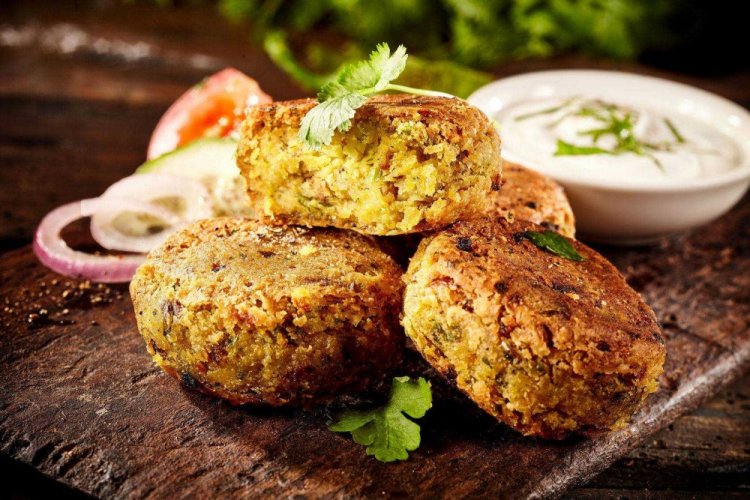 Lentil Patties with Onion and Carrot
