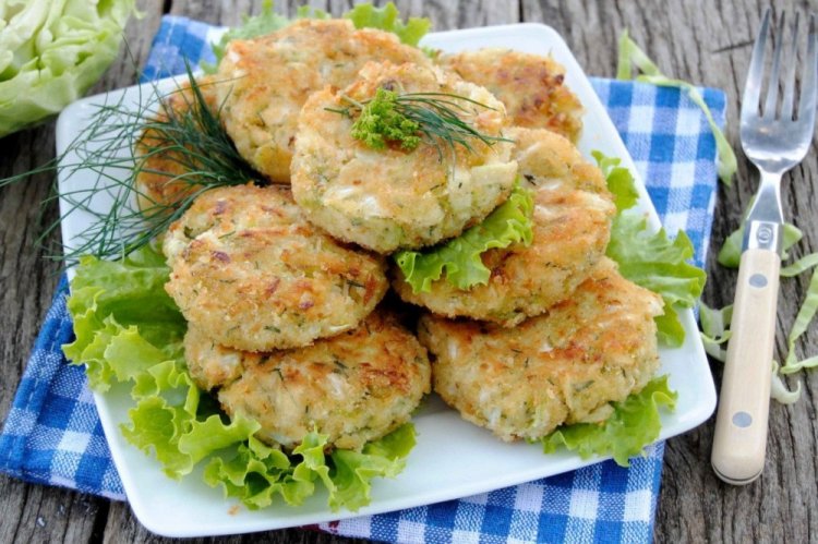 Lentil Patties with Cabbage