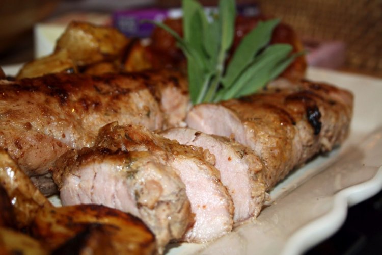 Solomillo de cerdo en bolsa de asar