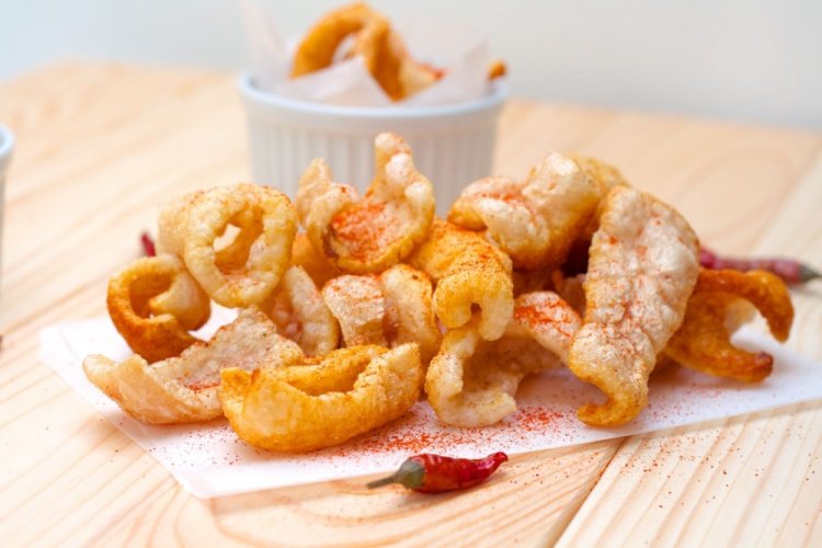 Chicharrón from Pork Rinds