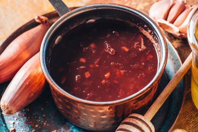 Wine Sauce for Pork Ribs