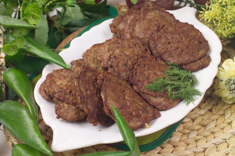 Pork Liver Patties with Apple