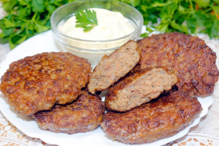 Pork Liver Patties with Rice
