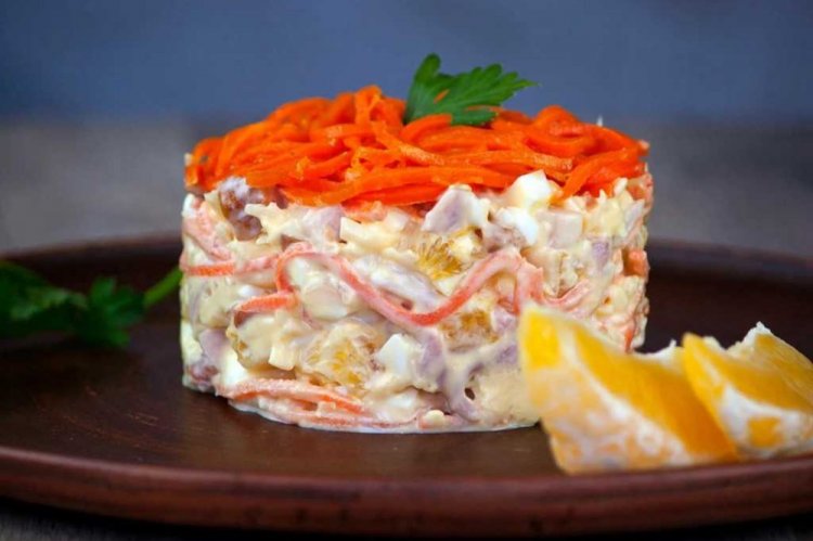 Chicken and Orange Salad