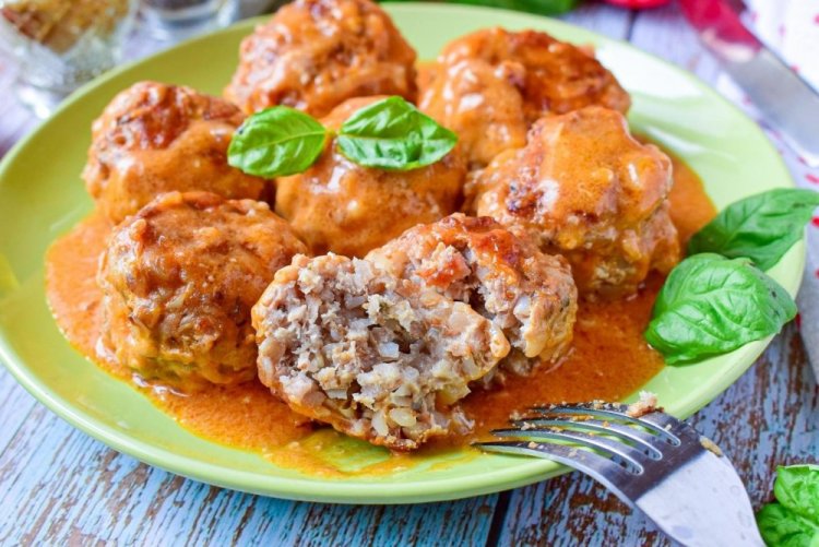 Meatball Hedgehogs with Buckwheat